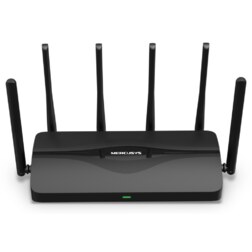 Mercusys MR47BE router inalámbrico 2.5 Gigabit Ethernet Tribanda (2.4 GHz / 5 GHz / 6 GHz) Negro