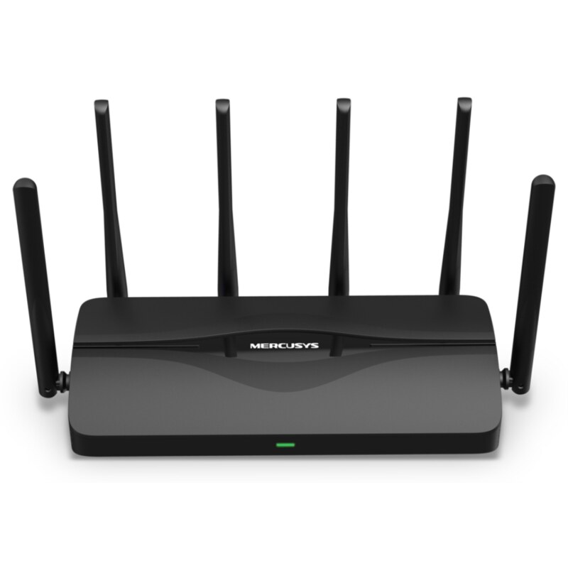 Mercusys MR47BE router inalámbrico 2.5 Gigabit Ethernet Tribanda (2.4 GHz / 5 GHz / 6 GHz) Negro
