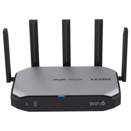 Ruijie Networks RG-EG105GW-X router inalámbrico Gigabit Ethernet Doble banda (2,4 GHz / 5 GHz) Negro, Gris