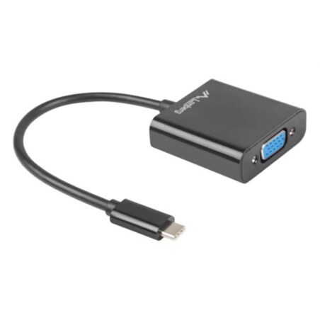 Lanberg AD-UC-VG-01 Adaptador gráfico USB 1920 x 1200 Pixeles Negro