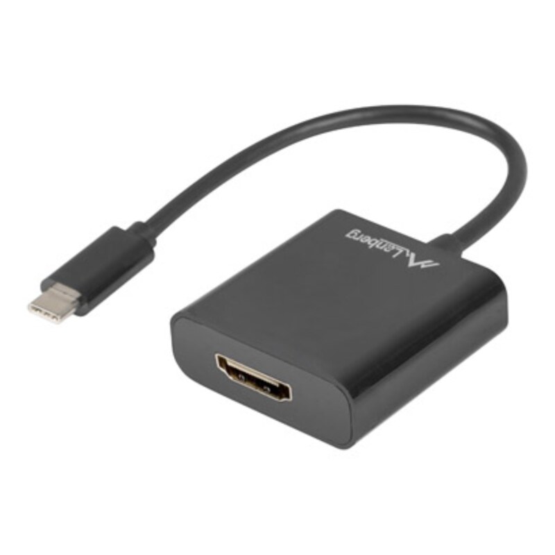 Lanberg AD-UC-HD-01 Adaptador gráfico USB 1920 x 1200 Pixeles Negro