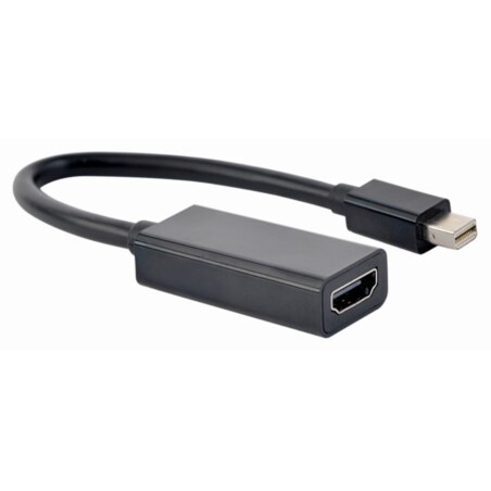Gembird A-mDPM-HDMIF4K-01 0,15 m Mini DisplayPort HDMI Negro