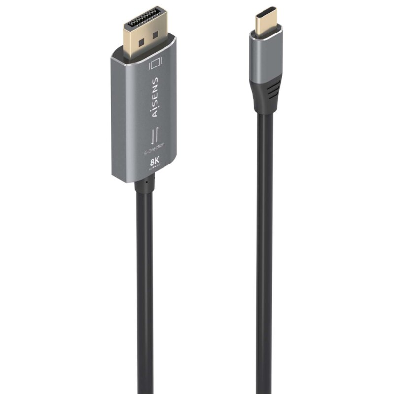 AISENS A109-0880 adaptador de cable de vídeo 1,8 m USB Tipo C