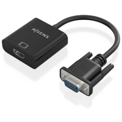 AISENS A115-0873 adaptador de cable de vídeo 0,2 m HDMI + 3.5mm + Micro-USB Type-B VGA (D-Sub)