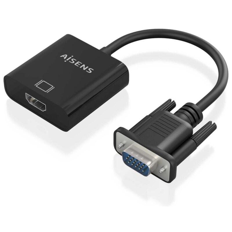 AISENS A115-0873 adaptador de cable de vídeo 0,2 m HDMI + 3.5mm + Micro-USB Type-B VGA (D-Sub)
