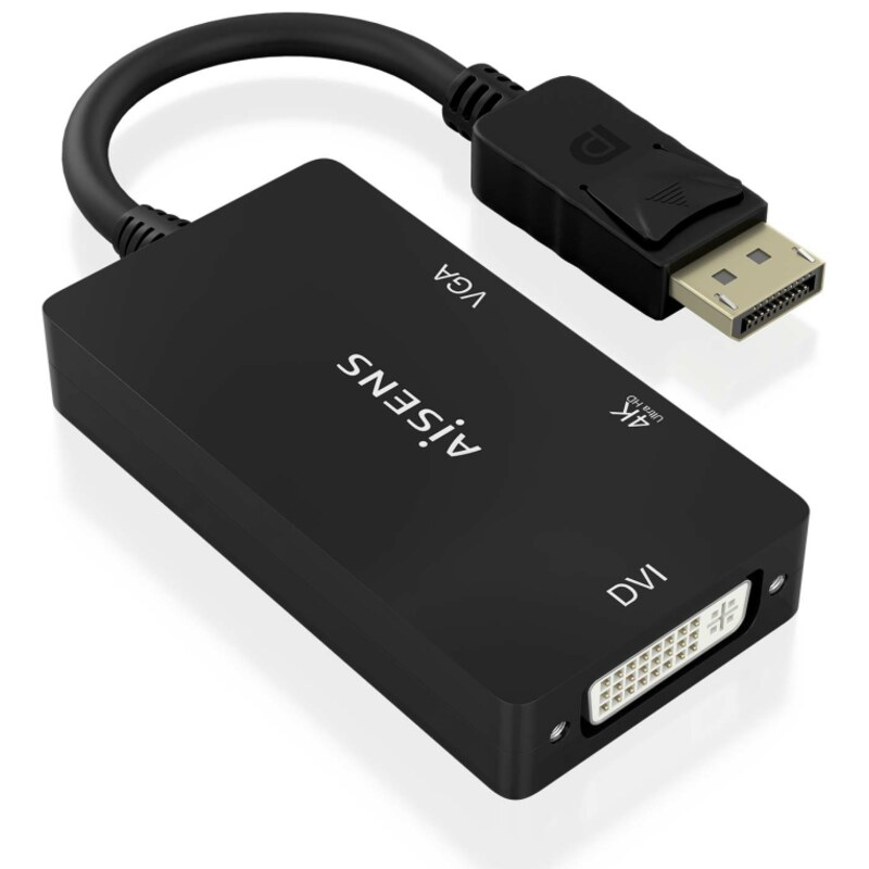 AISENS A125-0861 adaptador de cable de vídeo 0,15 m VGA + HDMI + DVI