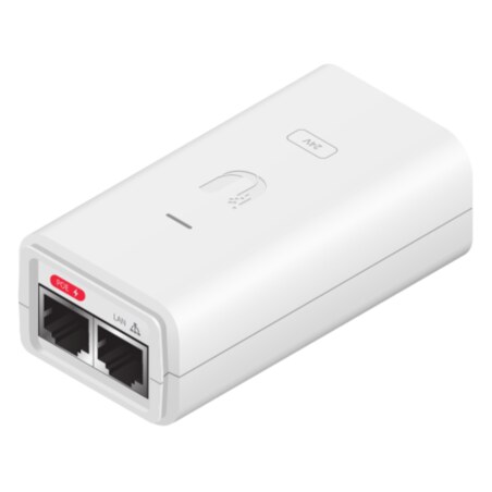 Ubiquiti POE-24-12W-G-WH adaptador e inyector de PoE Gigabit Ethernet 24 V
