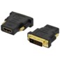 Ewent EC1371 cambiador de género para cable DVI-D 24+1 HDMI Negro