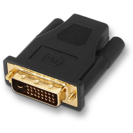 AISENS A118-0091 cambiador de género para cable DVI 24+1 HDMI A Negro