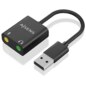 AISENS A106-0769 cambiador de género para cable 2x 3.5 mm