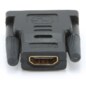 Gembird A-HDMI-DVI-2 cambiador de género para cable Negro