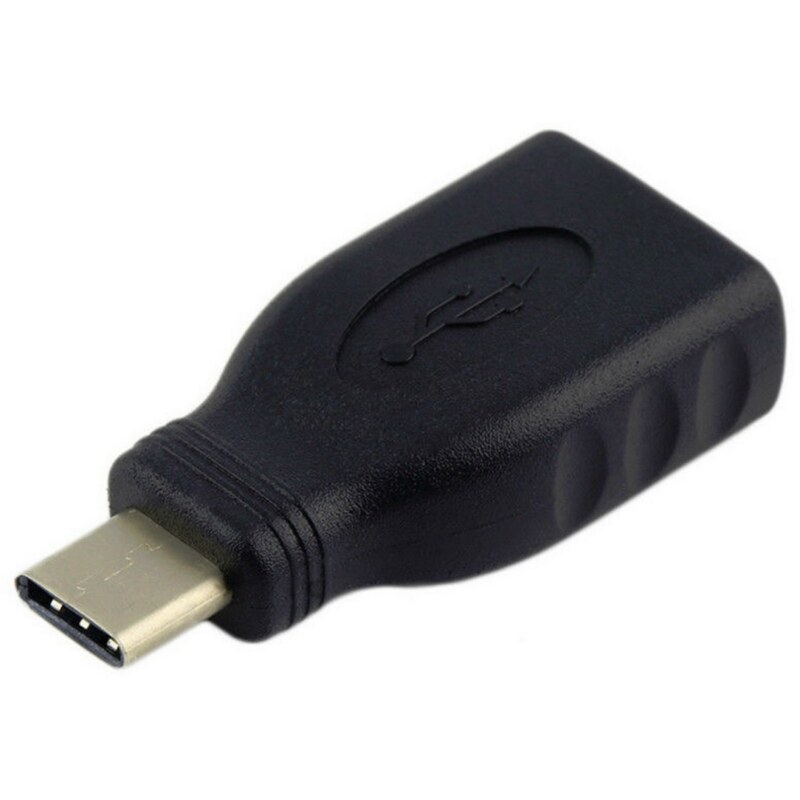AISENS A108-0323 cambiador de género para cable USB-C USB-A Negro