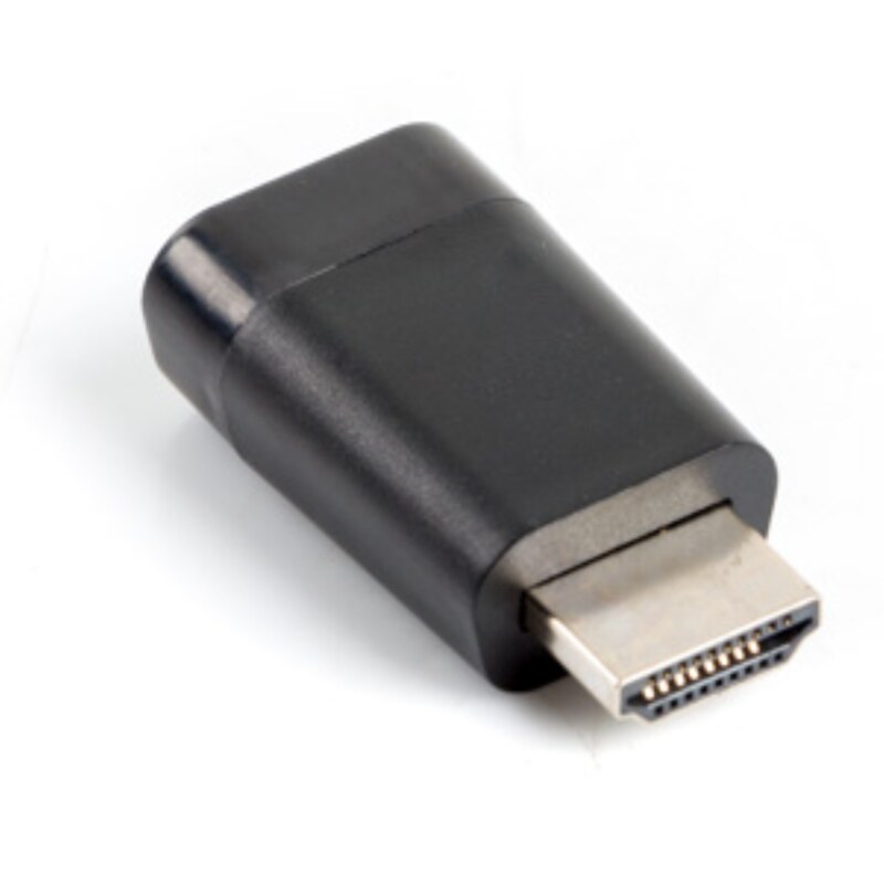 Lanberg AD-0016-BK cambiador de género para cable VGA HDMI Negro