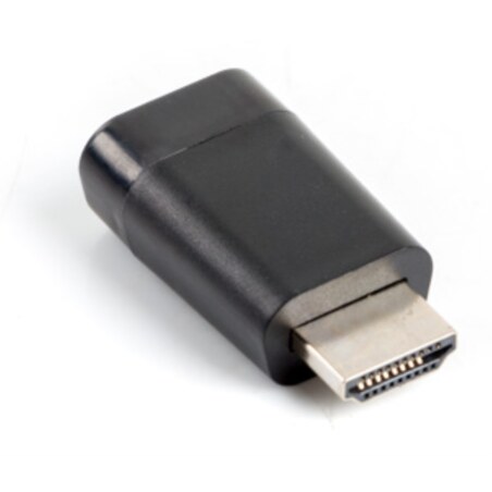 Lanberg AD-0016-BK cambiador de género para cable VGA HDMI Negro
