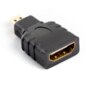 Lanberg AD-0015-BK cambiador de género para cable HDMI Micro HDMI Negro