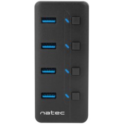 NATEC MANTIS USB 2.0 Type-B 5000 Mbit/s Negro