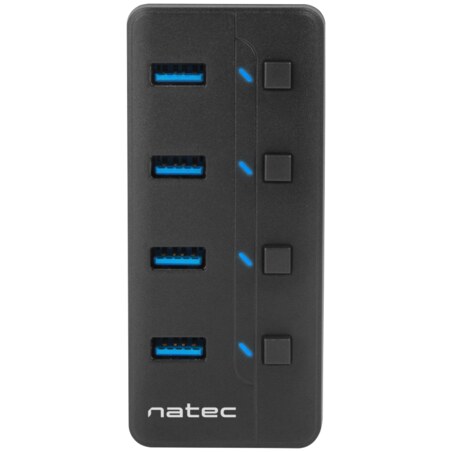 NATEC MANTIS USB 2.0 Type-B 5000 Mbit/s Negro