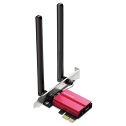 Mercusys MA86XE adaptador y tarjeta de red Interno WLAN / Bluetooth 5400 Mbit/s