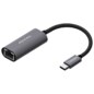 AISENS Conversor USB3.1 Gen1 USB-C A Ethernet Gigabit 10/100/1000 Mbps, Gris, 15cm
