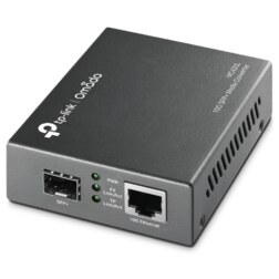 TP-Link Omada MC420L convertidor de medio 10000 Mbit/s Multimodo, Monomodo Negro