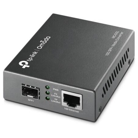 TP-Link Omada MC420L convertidor de medio 10000 Mbit/s Multimodo, Monomodo Negro