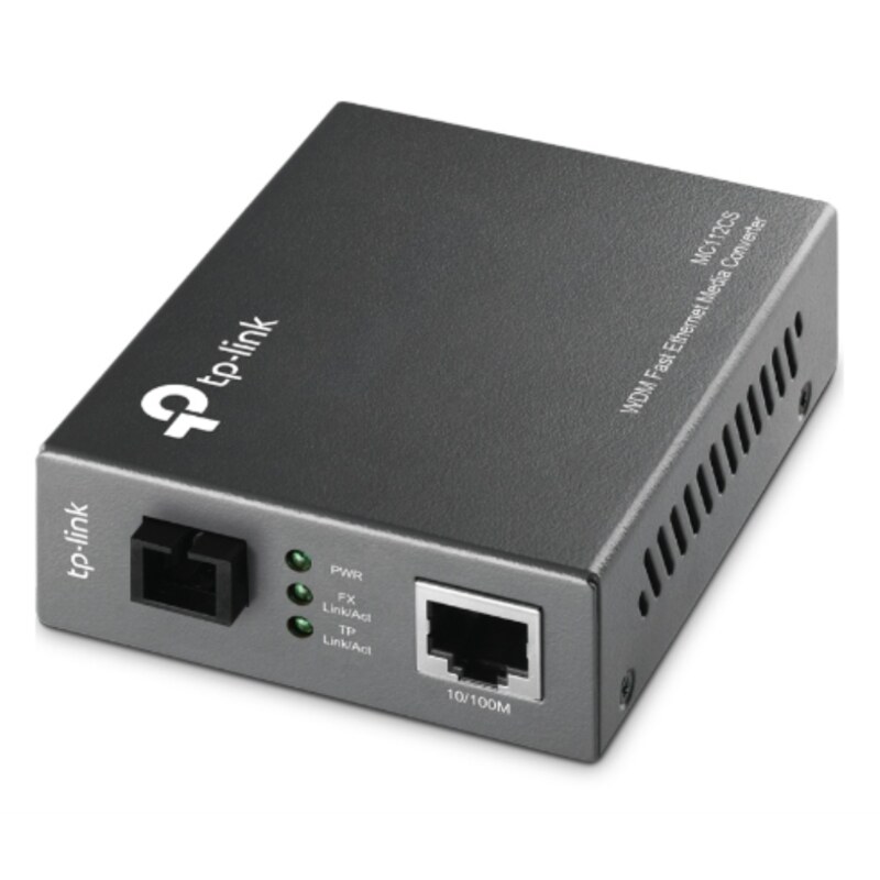 TP-Link MC112CS convertidor de medio 1000 Mbit/s 1550 nm Negro