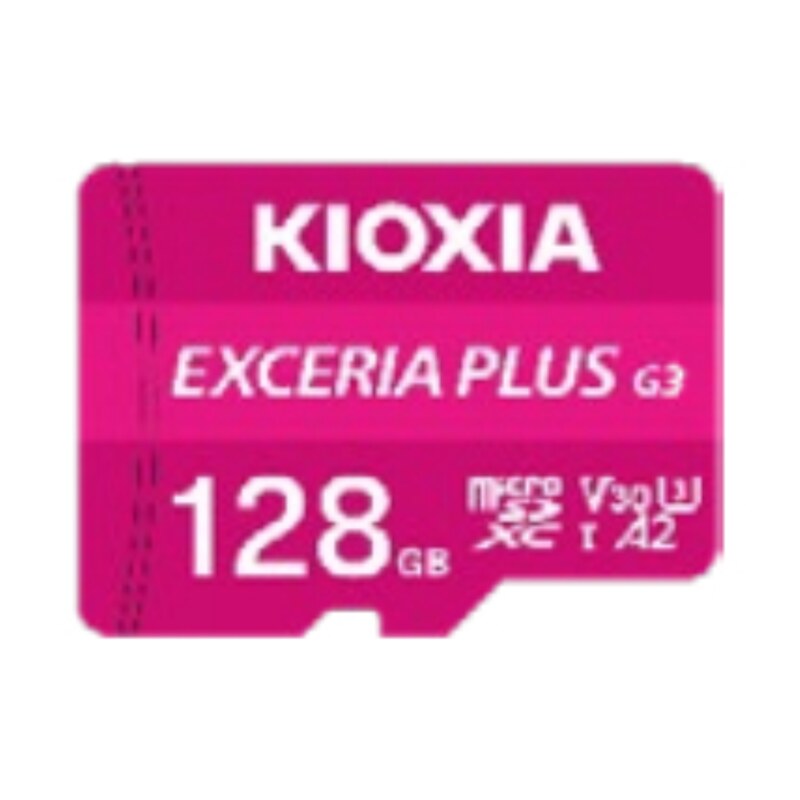 Kioxia EXCERIA PLUS G3 128 GB MicroSDXC UHS-I Clase 10
