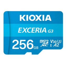 Kioxia EXCERIA G3 256 GB MicroSDXC UHS-I Clase 10