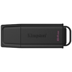Kingston Technology DataTraveler 64GB Portátil USB 3.2 Gen 1 Exodia Negro