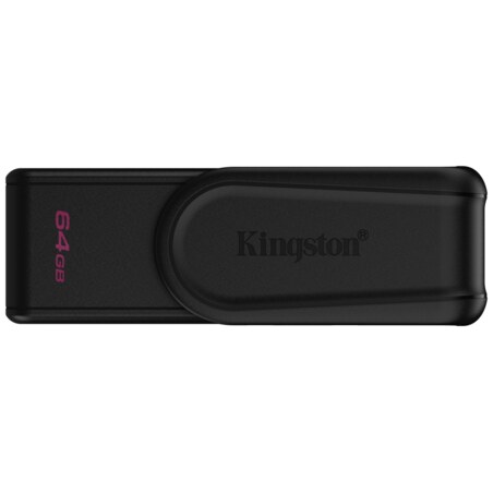 Kingston Technology DataTraveler 64GB Portable USB 3.2 Gen 1 Exodia S (Black/Black)
