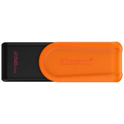 Kingston Technology DataTraveler 256GB Portable USB 3.2 Gen 1 Exodia S (Black/Orange)