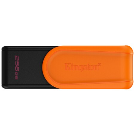 Kingston Technology DataTraveler 256GB Portable USB 3.2 Gen 1 Exodia S (Black/Orange)