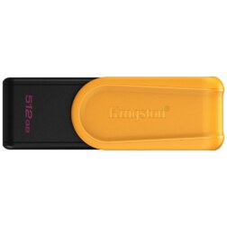 Kingston Technology DataTraveler 512GB Portable USB 3.2 Gen 1 Exodia S (Black/Yellow)