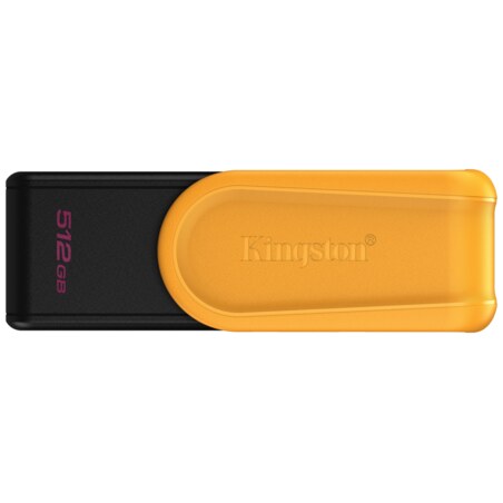 Kingston Technology DataTraveler 512GB Portable USB 3.2 Gen 1 Exodia S (Black/Yellow)