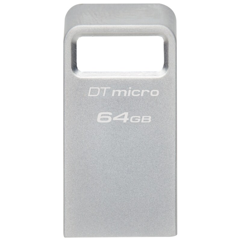 Kingston Technology DataTraveler 64GB Micro 200MB/s Metal USB 3.2 Gen 1