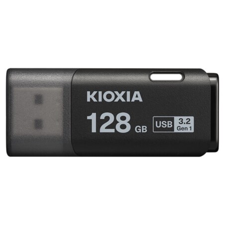 Kioxia LU301K128GG4 unidad flash USB 128 GB USB tipo A 3.2 Gen 1 (3.1 Gen 1) Negro