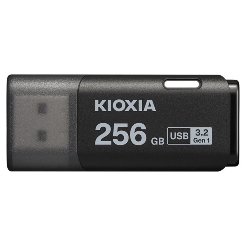 Kioxia TransMemory U301 unidad flash USB 256 GB USB tipo A 3.2 Gen 1 (3.1 Gen 1) Negro