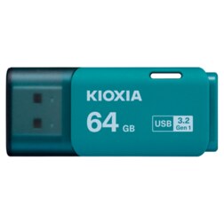 Kioxia LU301L064GG4 unidad flash USB 64 GB USB tipo A 3.2 Gen 1 (3.1 Gen 1) Azul