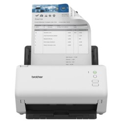 Brother ADS-4100 escaner Escáner con alimentador automático de documentos (ADF) 600 x 600 DPI A4 Negro, Blanco
