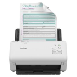 Brother ADS-4300N escaner Escáner con alimentador automático de documentos (ADF) 600 x 600 DPI A4 Negro, Blanco
