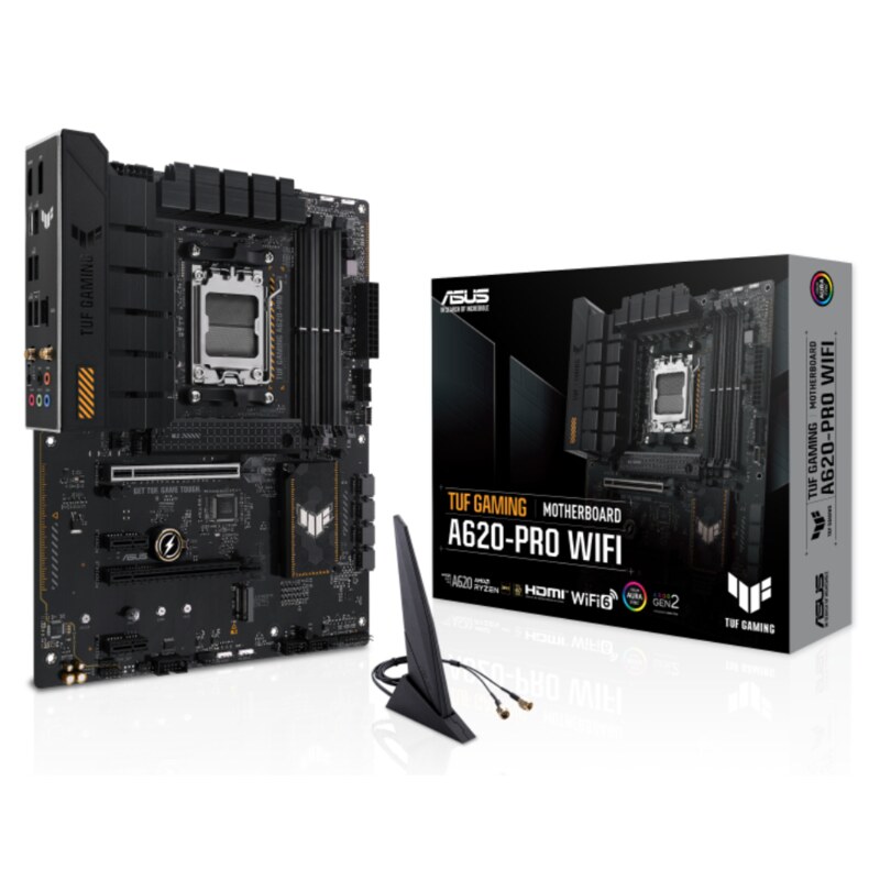 ASUS TUF GAMING A620-PRO WIFI AMD A620 Zócalo AM5 ATX