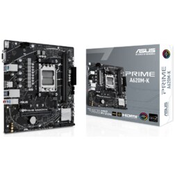 ASUS PRIME A620M-K AMD A620 Zócalo AM5 micro ATX