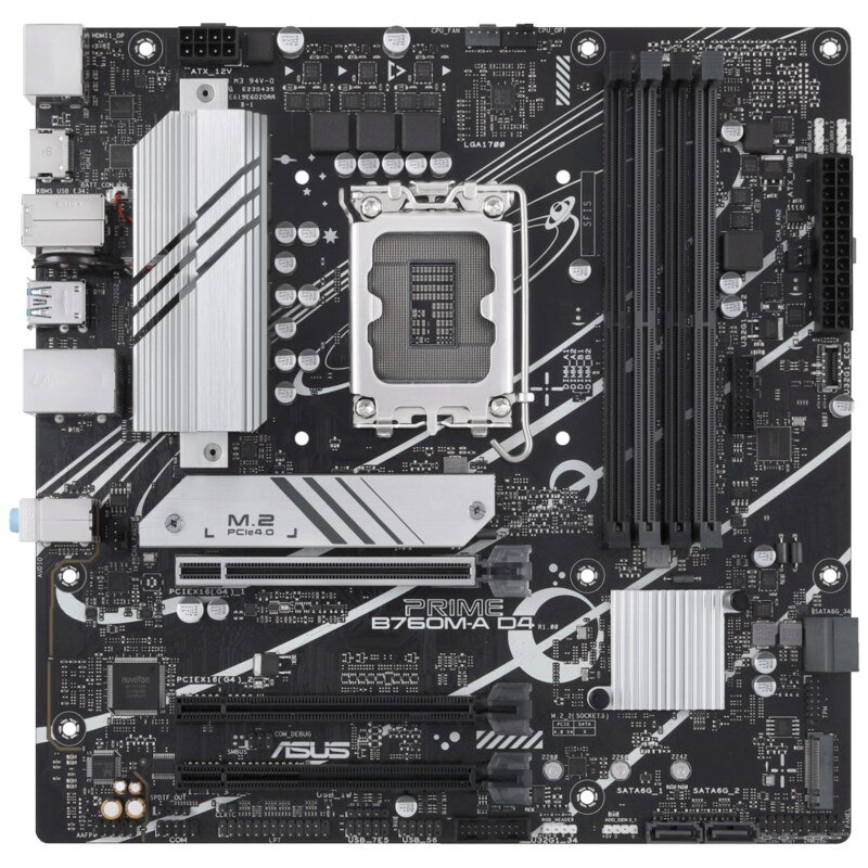 ASUS PRIME B760M-A D4-CSM Intel B760 LGA 1700 micro ATX