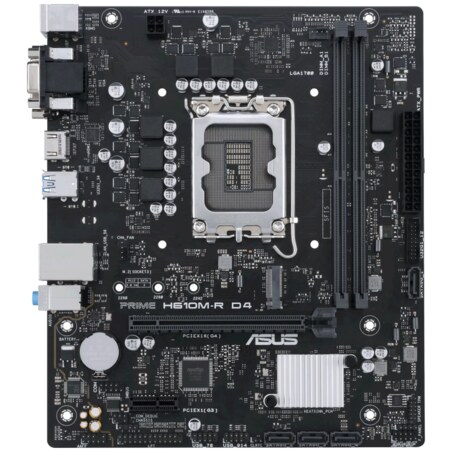 ASUS PRIME H610M-R D4 Intel H610 LGA 1700 micro ATX