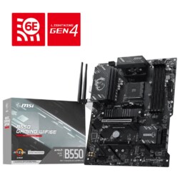 MSI B550 GAMING WIFI6E placa base AMD B550 Zócalo AM4