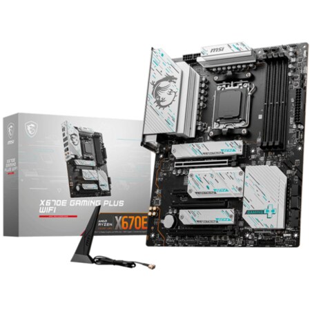 MSI X670E GAMING PLUS WIFI placa base AMD X670 Zócalo AM5 ATX