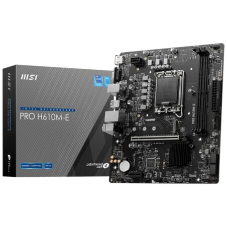 MSI PRO H610M-E placa base Intel H610 LGA 1700 micro ATX