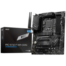 MSI PRO B760-P WIFI DDR4 placa base Intel B760 LGA 1700 ATX