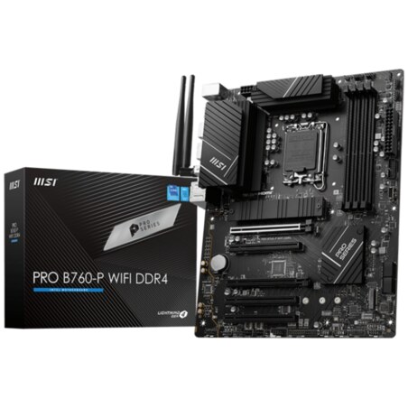MSI PRO B760-P WIFI DDR4 placa base Intel B760 LGA 1700 ATX