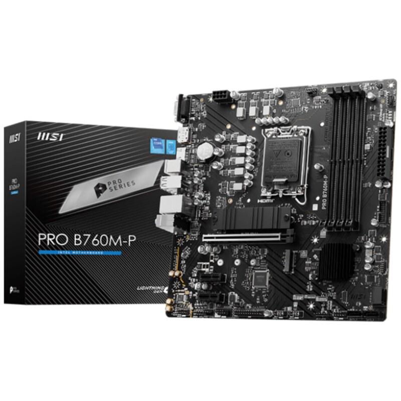 MSI PRO B760M-P placa base Intel B760 LGA 1700 micro ATX